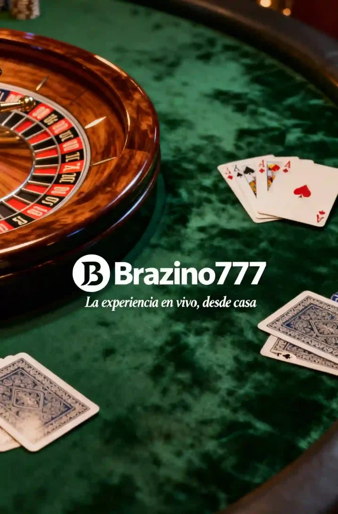 La experiencia en vivo, desde casa en Brazino777